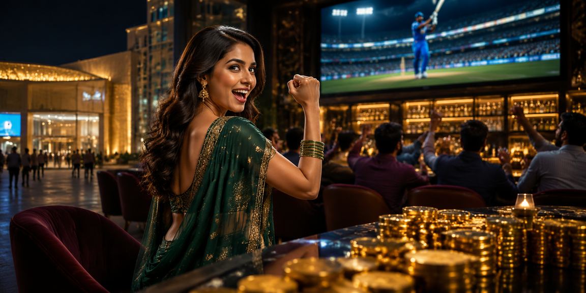Delhi-based player placing cricket & IPL bets on mobile device